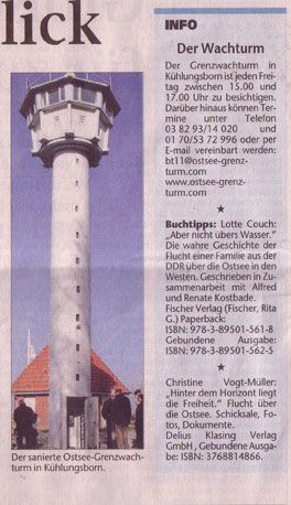Zeitungsartikel Ostseezeitung